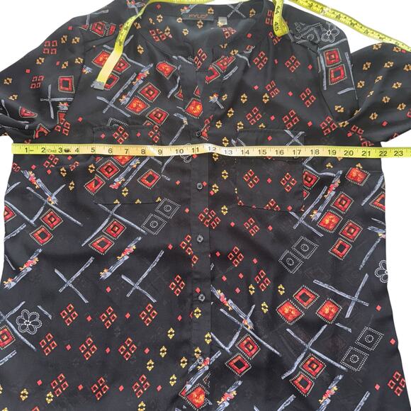 FYLO Button Down Dress Shirt Sz Large - Picture 7 of 7